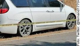 Los cuerpos fueron abandonados en una camioneta.