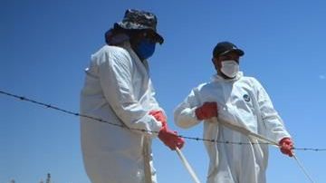 México entierra a su muertos por coronavirus.
