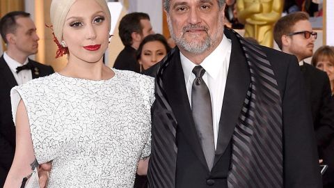 Lady Gaga y Joe Germanotta.