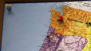 Mapa EEUU  y narcos mexicanos