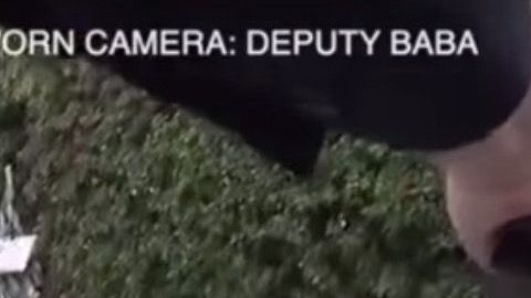 La mujer fue abatida por dos agentes.