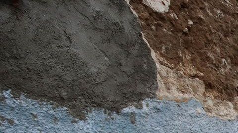 Derrumbes por sismo en Oaxaca.