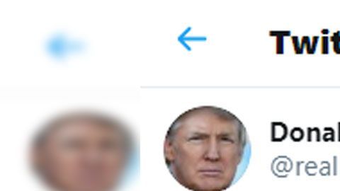 Twitter se la aplica a Trump otra vez
