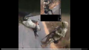 VIDEO: Narcos del CJNG así mataron a dos soldados mexicanos durante emboscada