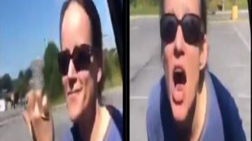 VIDEO: ¡Vuelve de donde viniste! grita mujer racista a hispano en estacionamiento de Walmart