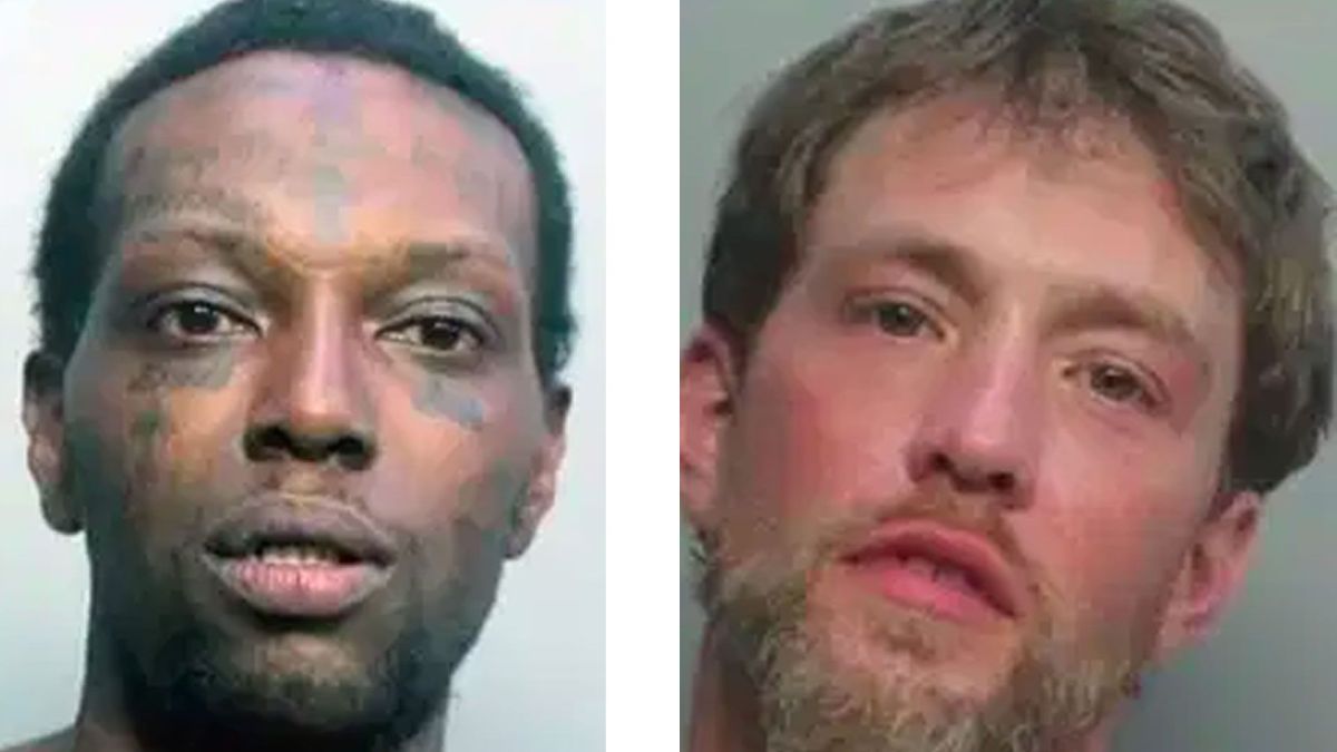 Los ladrones fueron identificados como Christopher Cooper y Joshua Miller
