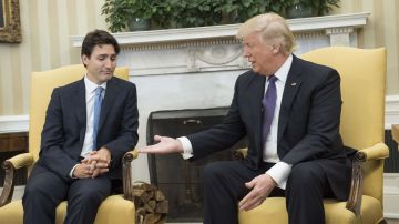Lejos quedaron los días de aquel primer encuentro amistoso entre Trudeau y Trump.