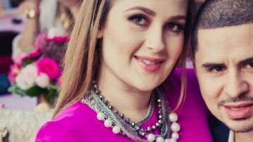 Kenia Ontiveros y Larry Hernández antes de que ella diera a luz a su más reciente bebé. Ambos son las estrellas de 'Larrymanía'./