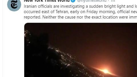 El cielo se tornó anaranjado