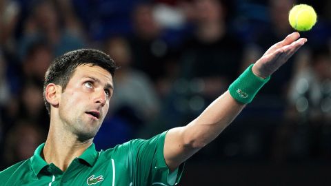 Djokovic expresó un gran agradecimiento al personal y expertos médicos.