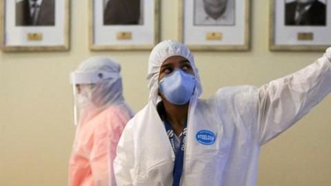 Periodistas en Honduras.