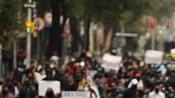 Protesta en la Ciudad de México.