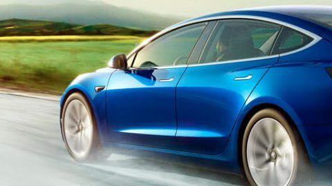 Tesla Model 3.
Crédito: Cortesía Tesla.