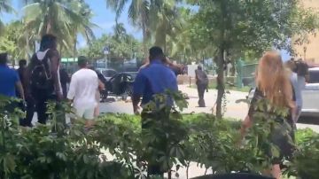 Los vecinos fueron sorprendidos por el tiroteo en este lugar del centro de la ciudad de Miami.