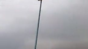 Nube de polvo en Torreón, Coahuila.