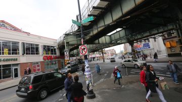 Plan de Vision Cero en las intersecciones de las Avenidas Myrtle y Palmeto, una de las congestionadas de Brooklyn.
Photo Credito Mariela Lombard/El Diario NY.
