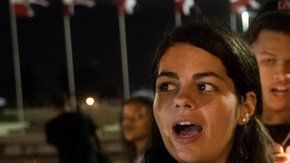 La suspensión de las elecciones municipales provocó protestas frente a las oficinas de la Junta Central Electoral.