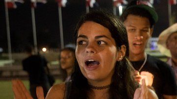 La suspensión de las elecciones municipales provocó protestas frente a las oficinas de la Junta Central Electoral.