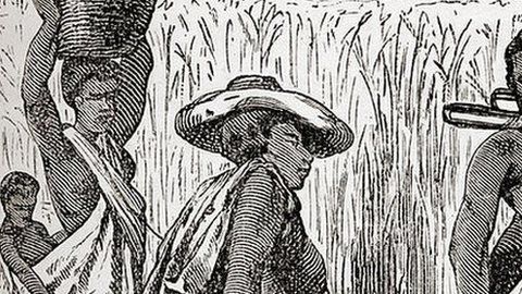 el comecio de esclavos continuó en Nigeria hasta finales de los años 40, principios de los 50.