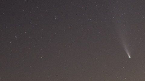 El cometa fue detectado por primera vez en marzo pasado.