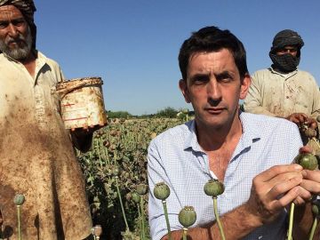 El corresponsal jefe de medio ambiente de la BBC visitó los cultivos de opio afganos.