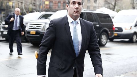 Michael Cohen, exabogado del presidente Trump.