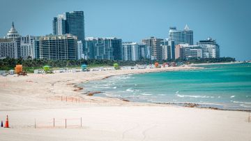 Miami ordenó el cierre de playas durante el fin de semana del 4 de julio.