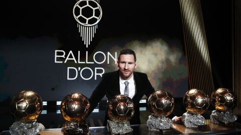 Messi ganó su sexto Balón de Oro.