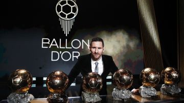 Messi ganó su sexto Balón de Oro.