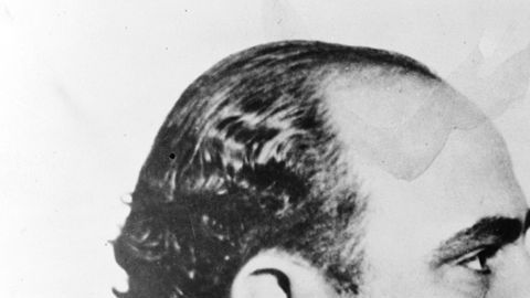 El gángster estadounidense Al Capone (1899-1947). Foto del 17 de junio de 1931