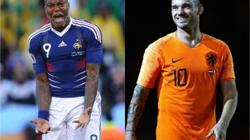 Cissé y Sneijder fueron seleccionados de sus países.