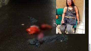 Fotos: Mujer mata a su marido de 70 años en rito satánico y casi la linchan