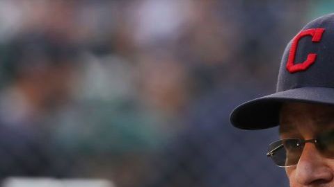 Terry Francona, manager de los Indios de Cleveland.