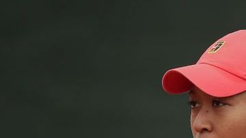 Naomi Osaka en un encuentro.