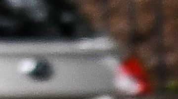 Una manifestante en Georgia con mascarilla.