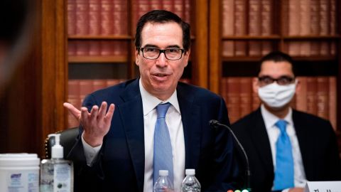 Apoyo económico ayuda coronavirus COVID-19 Secretario del Tesoro Steven Mnuchin economía desempleo