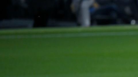 Lionel Messi en un entrenamiento previo a un partido con el Barcelona.