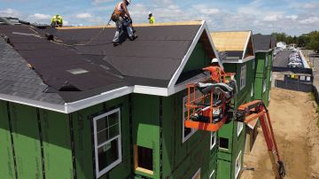 La construcción de vivienda aumenta 17.3 por ciento en junio en Estados Unidos