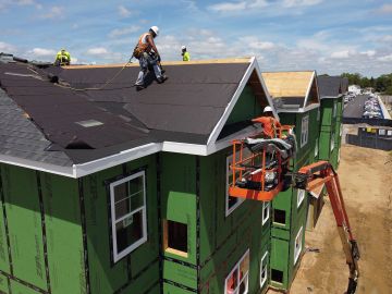 La construcción de vivienda aumenta 17.3 por ciento en junio en Estados Unidos