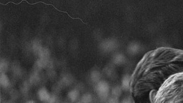 Uwe Seeler y Werner Kramer en el mundial de 1966.