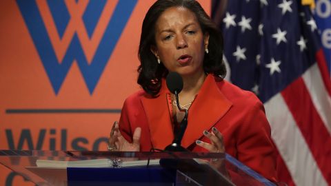 Susan Rice, exembajadora de EE.UU. en la ONU.