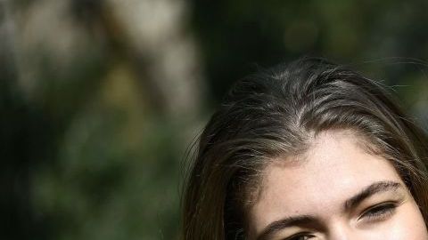 Valentina Sampaio, célebre modelo brasileña transgénero.