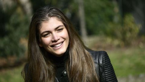 Valentina Sampaio, célebre modelo brasileña transgénero.