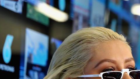 Lewis Hamilton y Christina Aguilera.