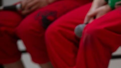 El colectivo "Las Tesis", rinde homenaje a la joven chilena.