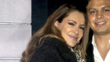 Ninel Conde y Giovanni Medina.