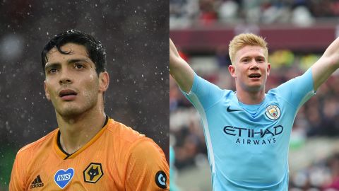 Raúl Jiménez Kevin De Bruyne