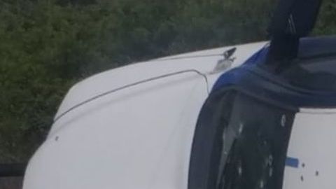 Sicarios así dejaron patrulla de policías tras atacarlos a balazos; 5 agentes murieron