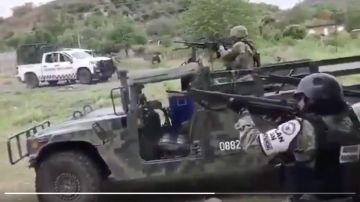 VIDEO: Así se defienden soldados mexicanos de emboscada de narcos