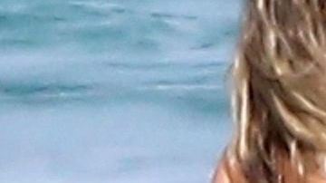 Las aguas de Aruba gozaron con Kate Upton.